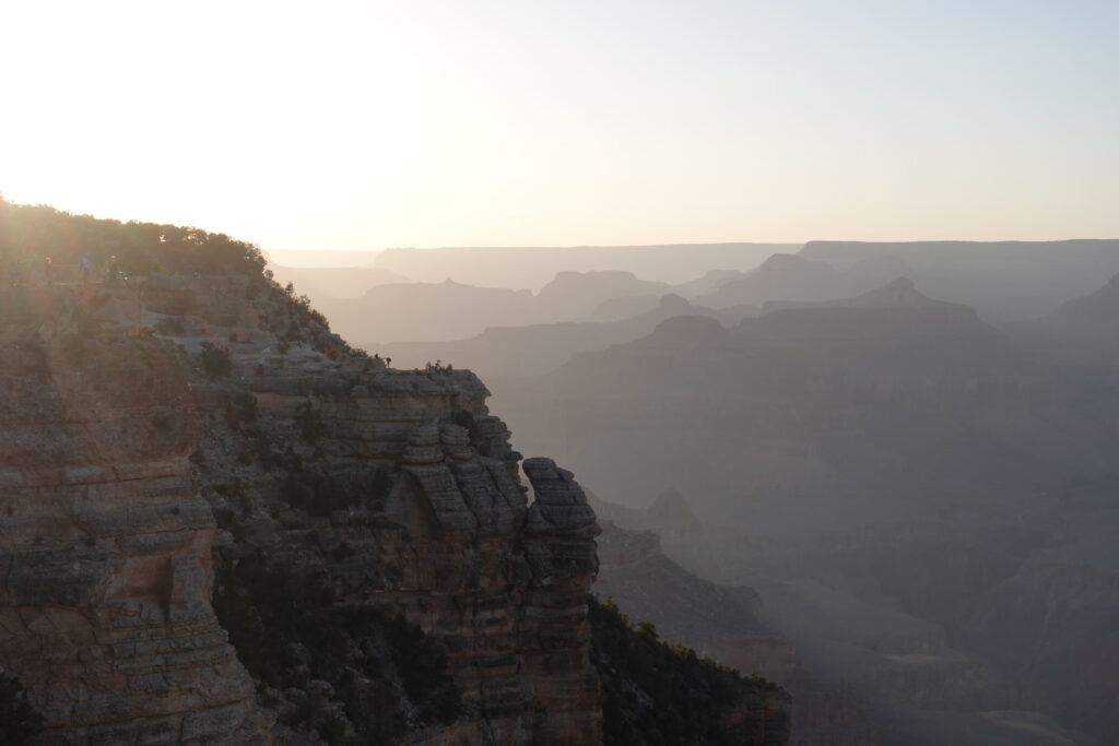 View over Grand Canyon