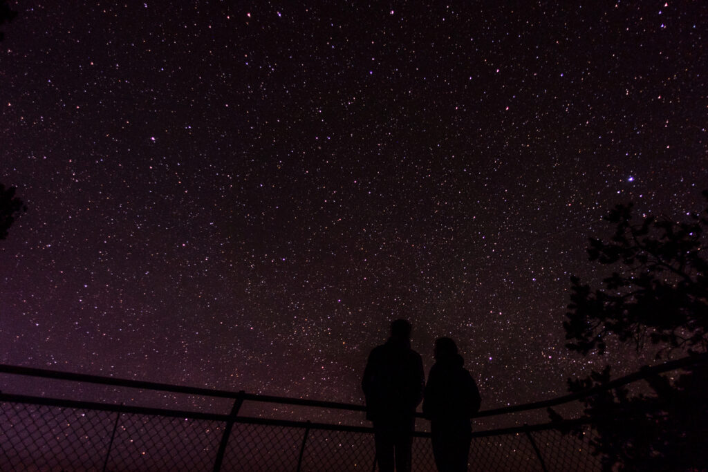 Sternenhimmel über dem Grand Canyon